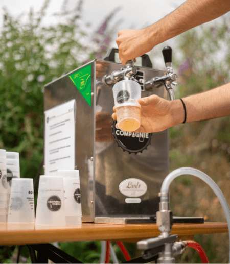 Location tireuse à bière à Vannes - Ptitemamm